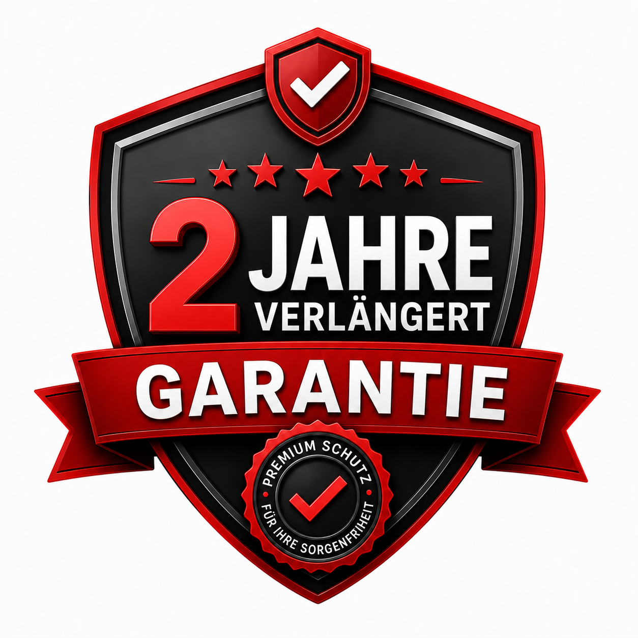 2 Jahre Garantieverlängerung
