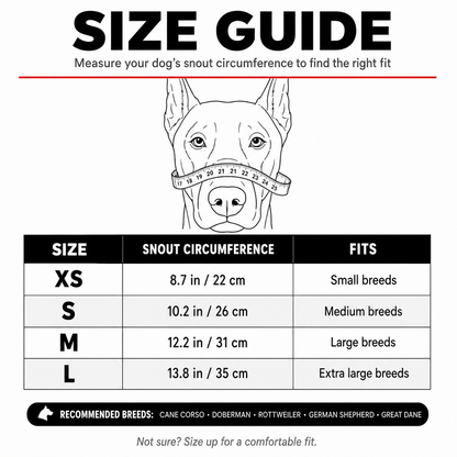 Scary Dog Muzzle