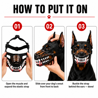 Scary Dog Muzzle