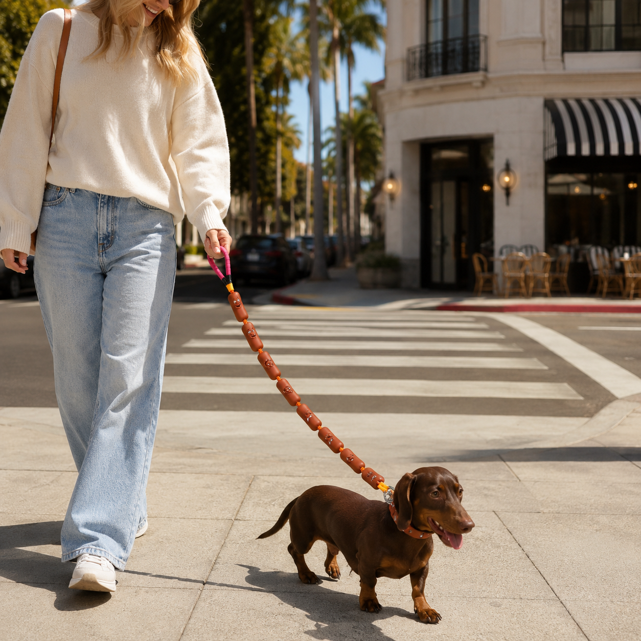 Funny Sausage Leash