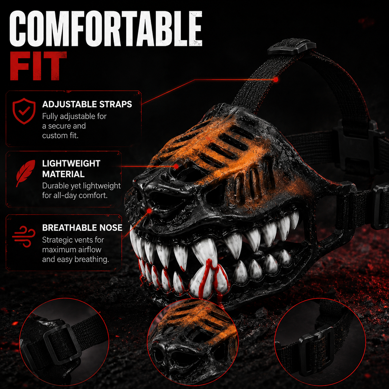 Scary Dog Muzzle