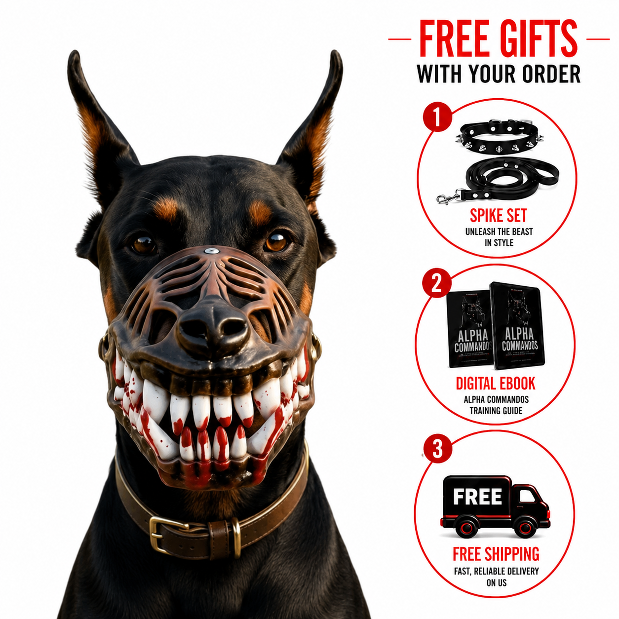 Scary Dog Muzzle